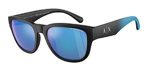 ARMANI EXCHANGE  AX4115SU-54-832525 Preto/Verde espelhado azul-claro