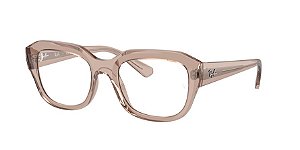 RAY-BAN LEONID RX7225-54-8317 Bege/Transparente