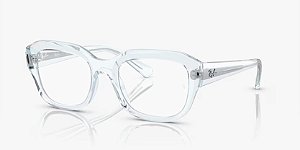 Ray-Ban Leonid RX7225-54-8319 Azul Claro Transparente