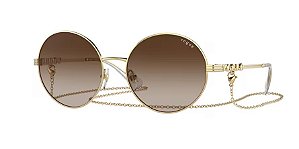 Vogue VO4227S-53-280/13 Ouro Lente Marrom degradê