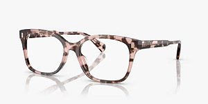 Óculos de Grau Ralph RA7174U-55-5575 Havana Rosado brilhante