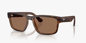 Óculos de sol Ray-Ban RB4438L-58-656473 Havana-escuro lentes Marrom total