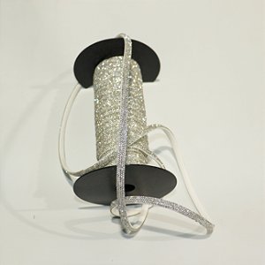 1 Metro De Strass 6 Mm Cristal Brilho Para Personalização