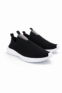 Tênis Meia 1004 D'Baesse de Moda Feminina Preto