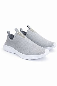 Tênis Meia 1004 D'Baesse de Moda Feminina Cinza