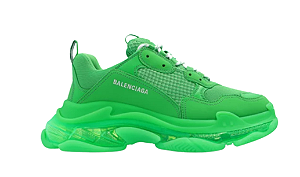 Tênis Balenciaga Triple S Sneaker 'Clear Sole - Green' Verde