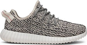 Tênis Yeezy Boost 350 Turtle Dove Cinza Preto Masculino