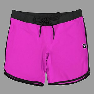 Bermuda Men's Physique Curta Pink Fluor