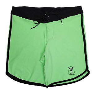 Bermuda Men's Physique Curta Verde Clara Fluor