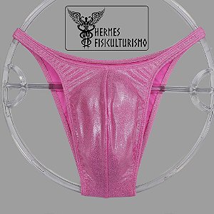 Sunga Bodybuilder Rosa Brilhante - Corte Pró