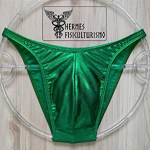 Sunga Bodybuilder Verde Brilhante - Corte Tradicional