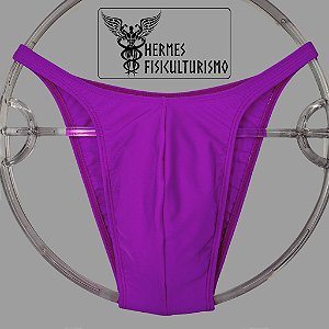 Sunga Bodybuilder Magenta em Lycra - Corte Pró