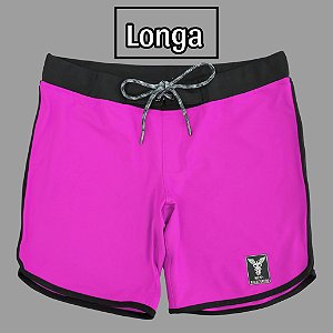 Bermuda Men's Physique Longa Pink Fluor