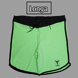 Bermuda Men's Physique Longa Verde Clara Fluor
