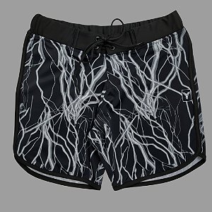 Bermuda Men's Physique Curta Thunder Cinza