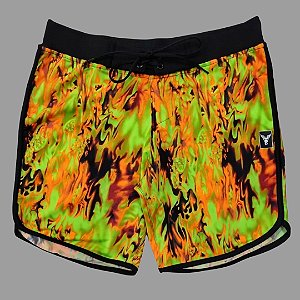 Bermuda Men's Physique Curta Neon Vibes