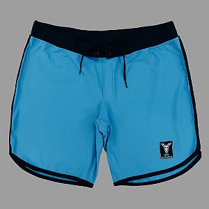 Bermuda Men's Physique Curta Azul Celeste