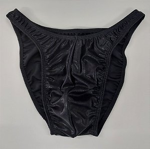 Sunga Bodybuilder – Tradicional – GG – Preta Brilhante – Sem costura