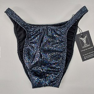 Sunga Bodybuilder – Pró – GG – Preta Réptil – Sem costura