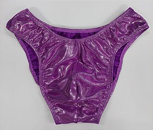 Sunga Bodybuilder – IFBB – G – Lilás Brilhante – Sem costura