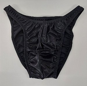 Sunga Bodybuilder – Tradicional – GG – Preta Brilhante – Sem costura