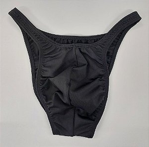 Sunga Bodybuilder – Pró – GG – Preta em Lycra – Sem costura