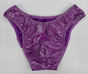 Sunga Bodybuilder – IFBB – G – Lilás Brilhante – Sem costura