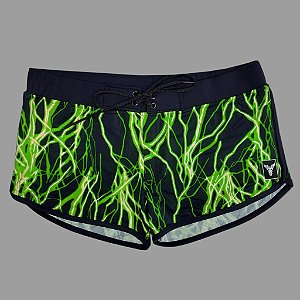 Sunga de Praia Thunder Verde Neon