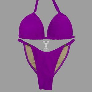 Biquíni Fit Model NPC – Magenta em Lycra