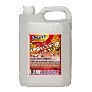 Desinfetante 5L (uso geral) Floral - Pratik