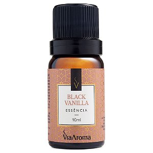 Essência - Black Vanila - 10ml - Via Aroma