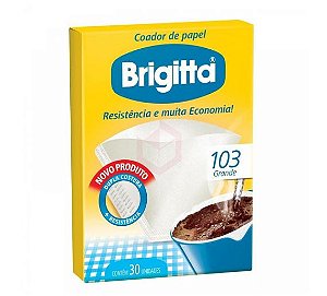 Filtro de Papel para Café - 103 - c/30unid – Brigitta