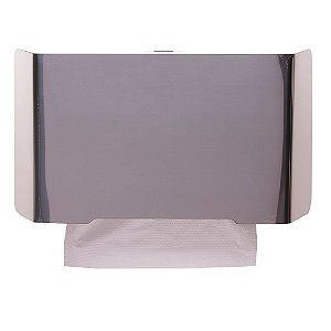 Dispenser Papel Toalha - Frente em Inox Polido - Linha Select - Nobre