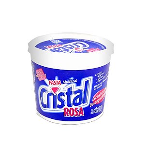 Saponáceo em Pasta - 500g - Cristal Rosa