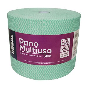 Pano Multiuso - Slim - 600unid - Verde - Nobre