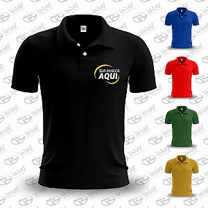 Camisa Polo - Várias Cores - Uniforme Personalizado