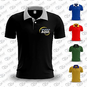 Camisa Polo Gola - Várias Cores - Uniforme Personalizado