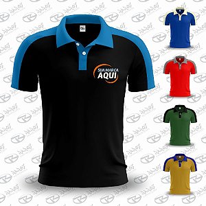 Camisa Polo Gold - Várias Cores - Uniforme Personalizado