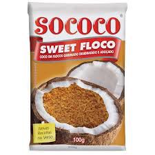 COCO RALADO SWEET COCO 100G QUEIMAD