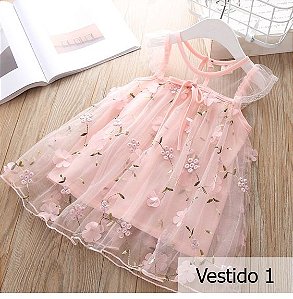 vestido de festa bebe 3 meses