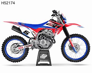 KIT GRÁFICO CRF 250 F 2019 A 2022 - SEELY CANARD - H52174