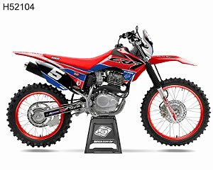 KIT GRÁFICO CRF 230 F 2015 A 2020 - GDR NEW CANADA - H52104