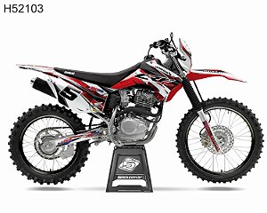KIT GRÁFICO CRF 230 F 2015 A 2020 - ANGRY FAST - H52103