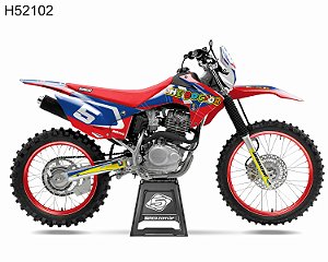 KIT GRÁFICO CRF 230 F 2015 A 2020 - THE DOCTOR - H52102