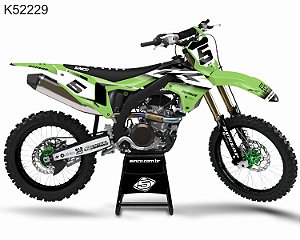 KIT GRÁFICO KX 450 F 2019 A 2022 - KX 250 F - 2021 A 2022 - INK SHIFTER - K52229