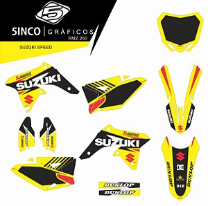 Kit adesivo 3M Suzuki Speed 2018 - RMZ 250