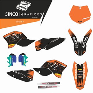 Kit Adesivo 3M Buster KTM 250