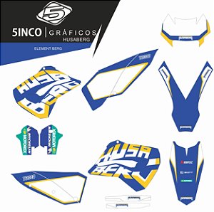 Kit Adesivo 3M Element Berg HUSABERG 300