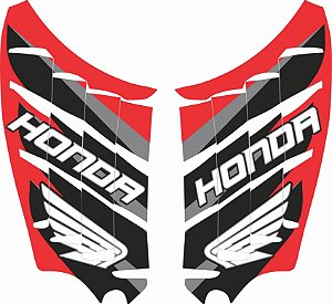 Adesivo de Radiador Para CRF 250 F Nacional - Biker - Honda