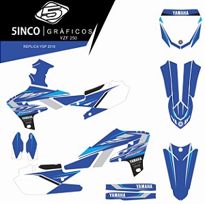 Kit Adesivo 3M  Réplica YSP 2019 YZF 250